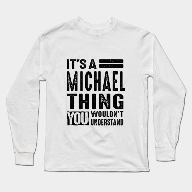 Michael Long Sleeve T-Shirt by C_ceconello